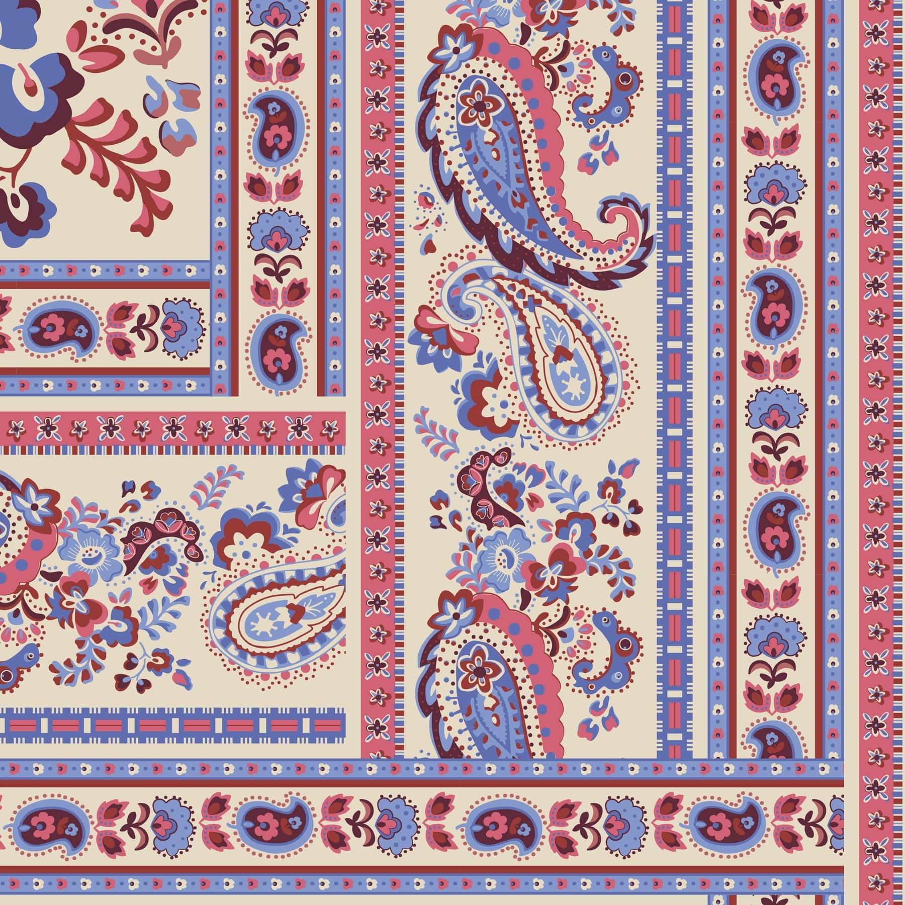 Square Silk Scarf - Image 4