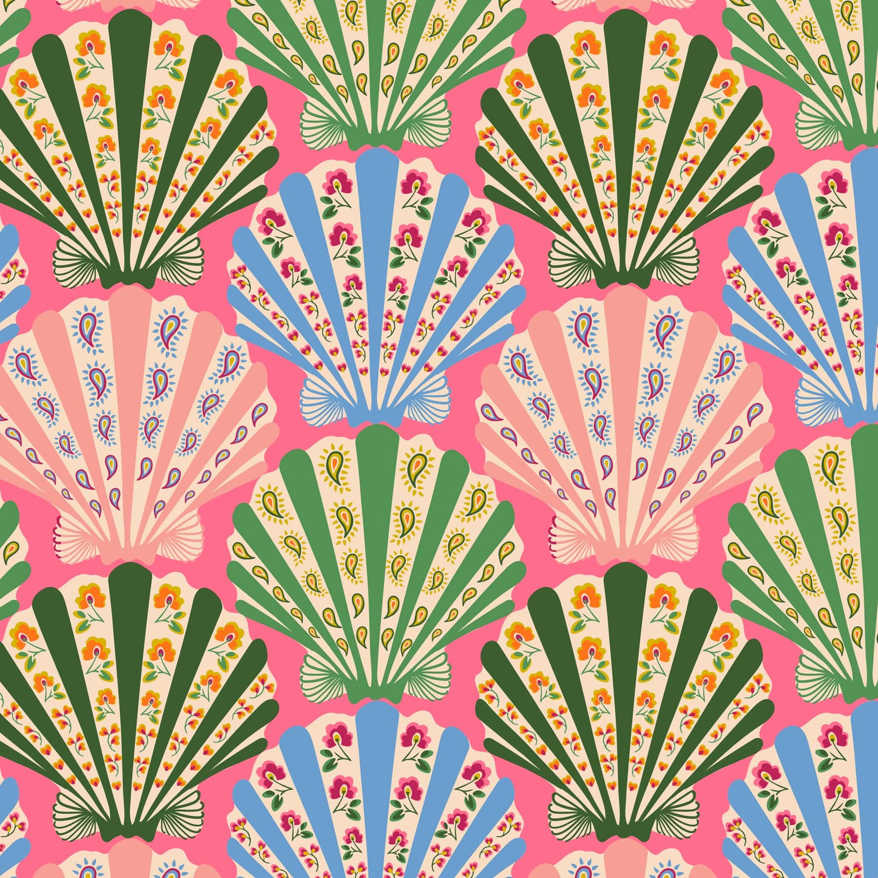 Square Silk Scarf - Image 3