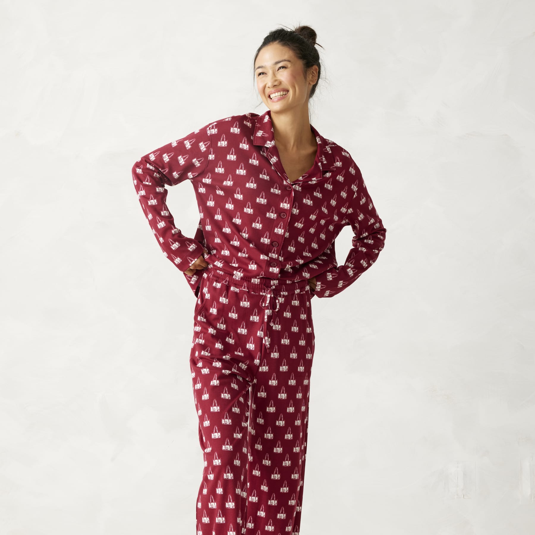 Long-Sleeved Pajama Set - Image 2
