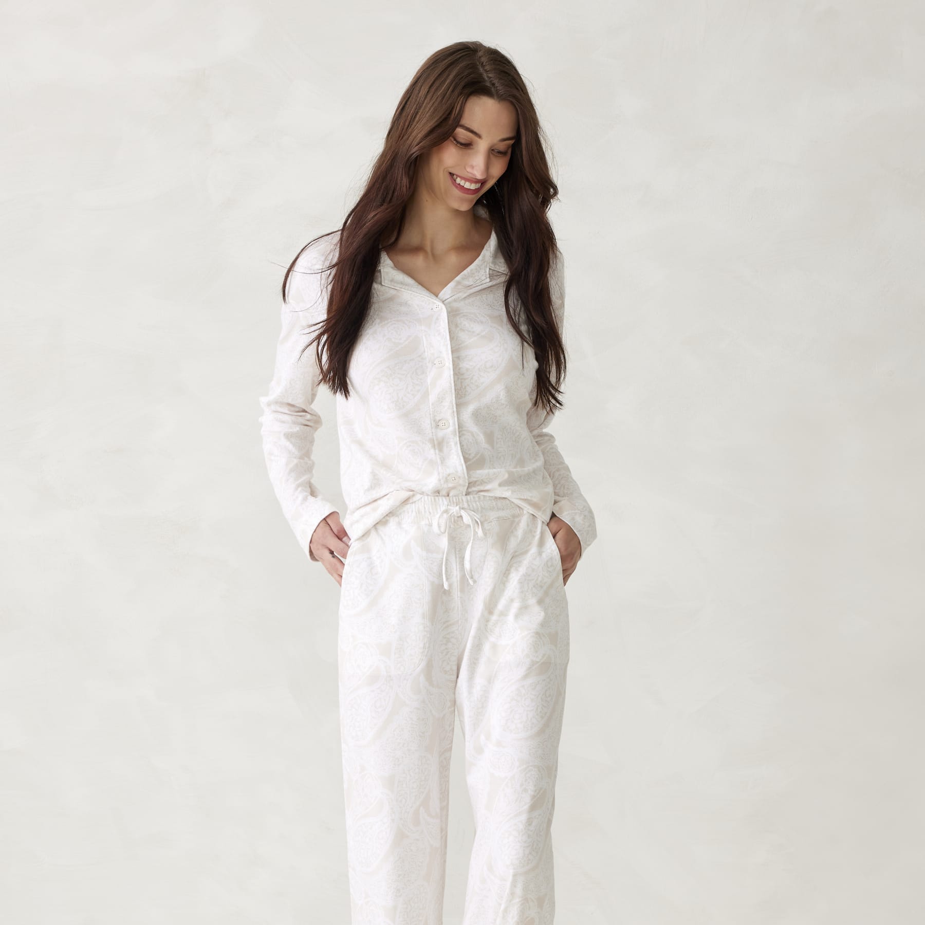 Long-Sleeved Pajama Set - Image 2