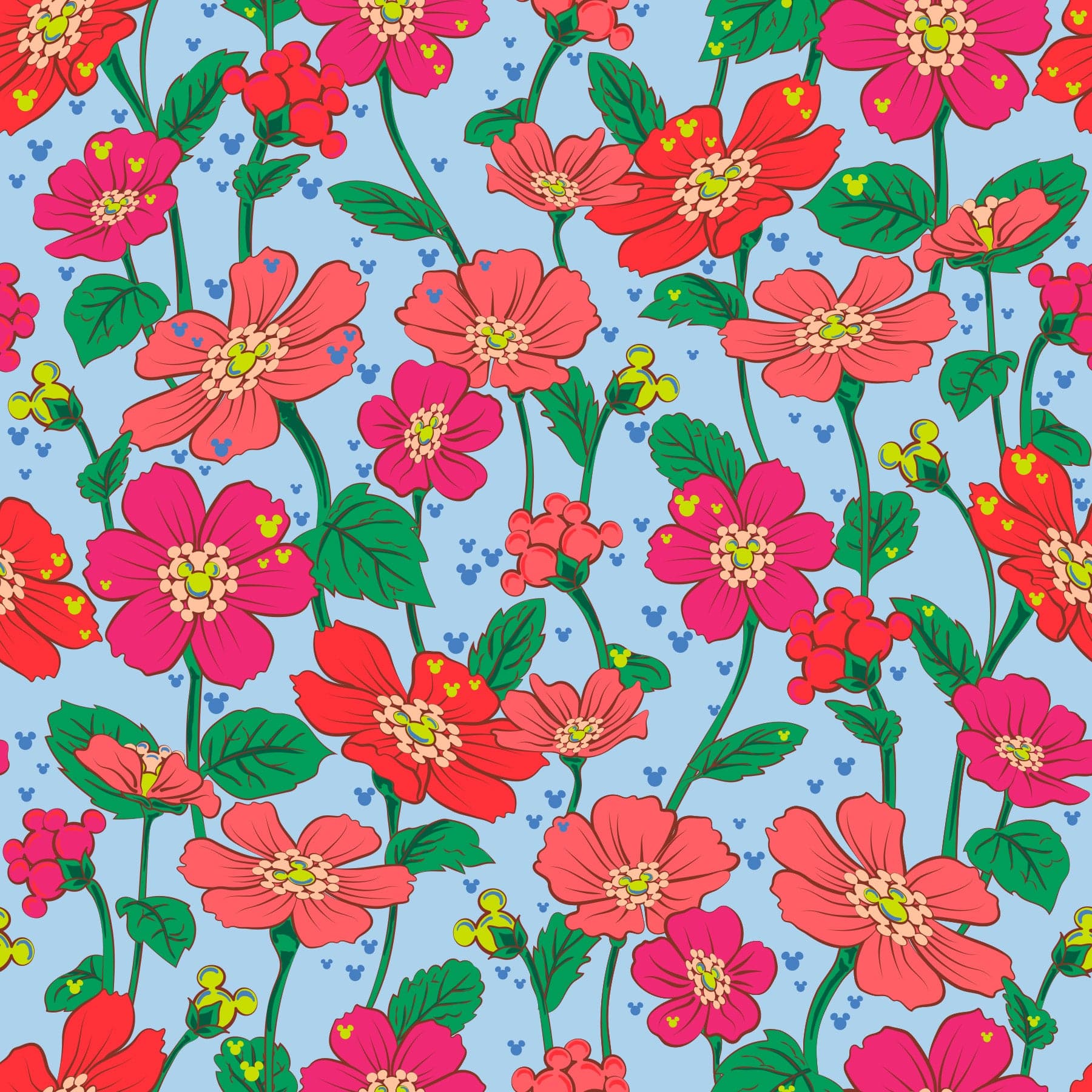 Disney Square Silk Scarf - Image 2