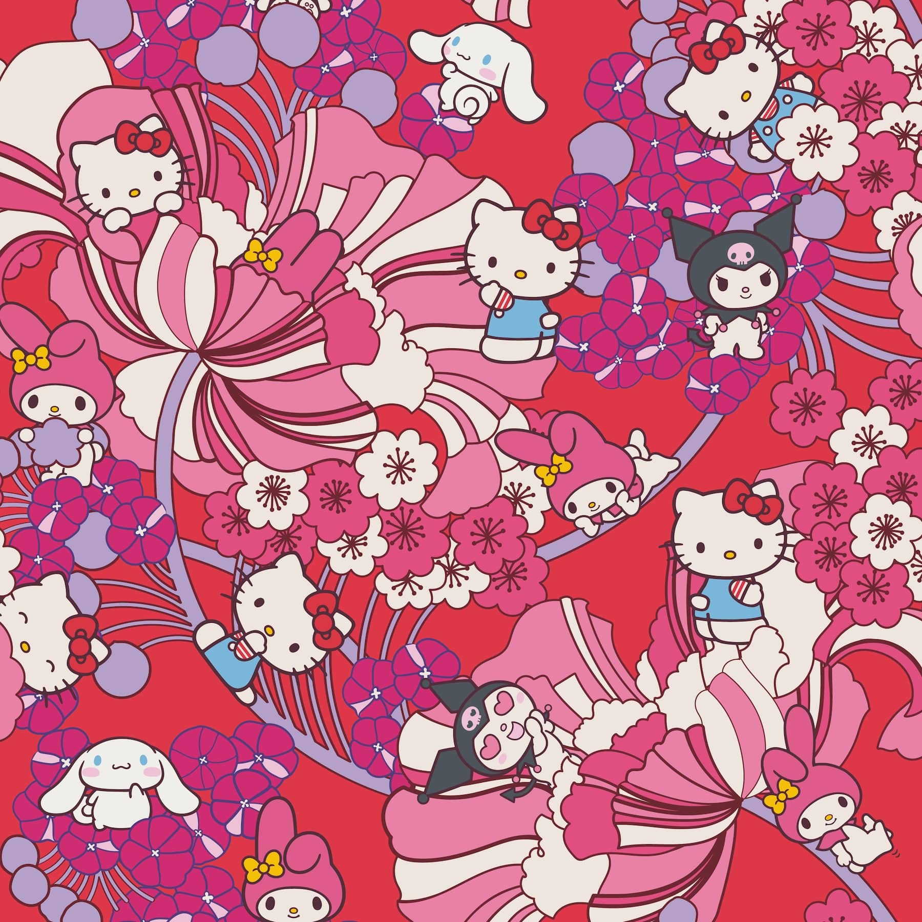 Hello Kitty® and Friends Large Bancroft Backpack - Image 8