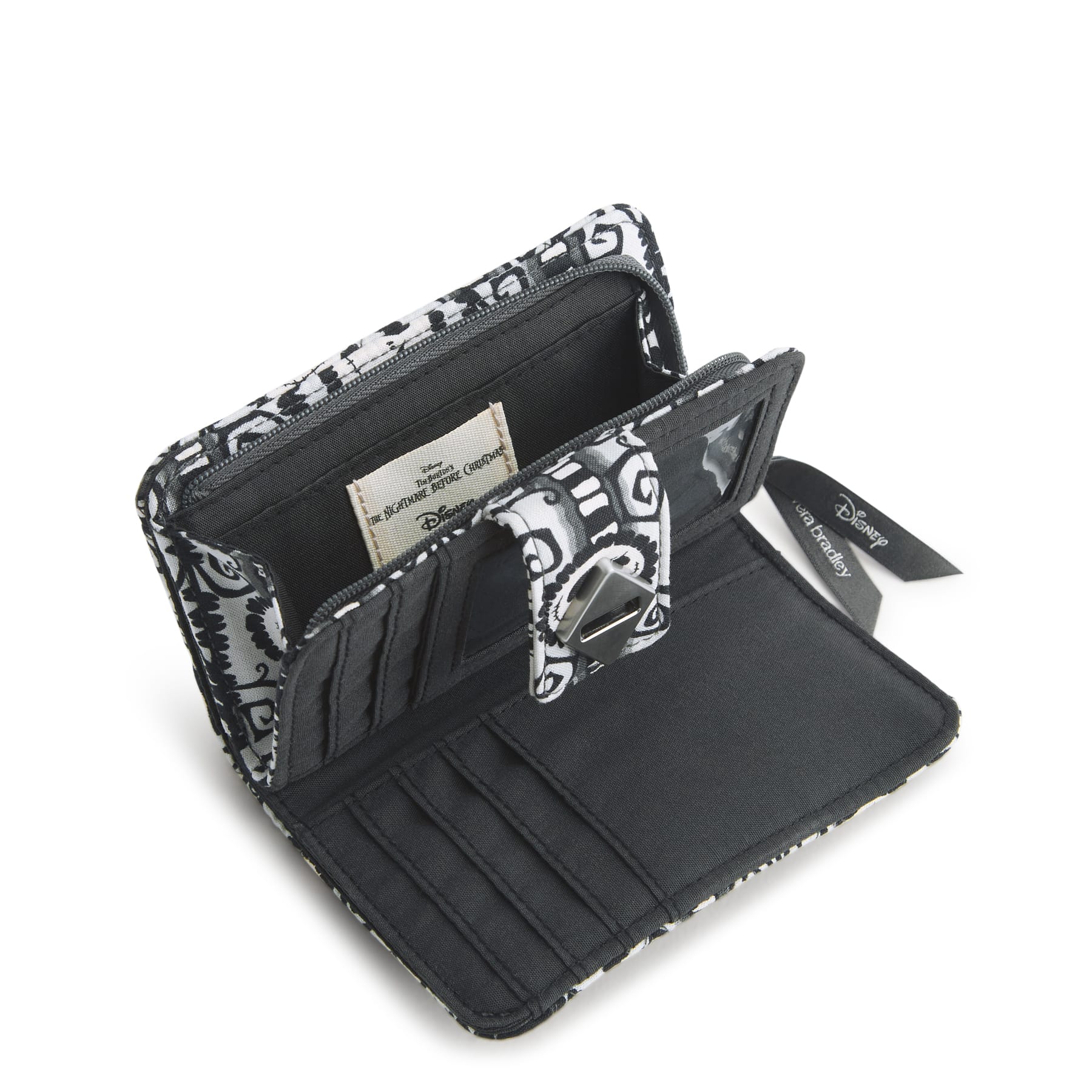 Disney Tim Burton's The Nightmare Before Christmas Small Turnlock Wallet - Image 3